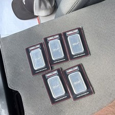 Kirkland Lot of 5 Silver Bars 1 oz Each .999 Fine Silver Total 5 oz