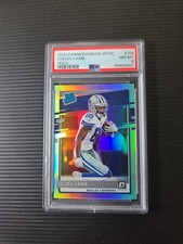 2020 CEEDEE LAMB PANINI DONRUSS OPTIC HOLO PSA 8 ROOKIE CARD #156 RC
