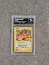Pokémon Birthday Pikachu #24 GMA 10 Gem Mint Celebrations Collection PSA 🔥🔥