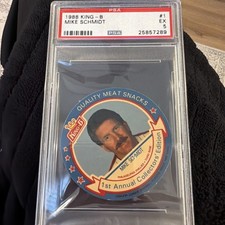 1988 King-B Baseball #1 Mike Schmidt PSA 5 EX