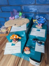 WDCC Walt Disney Classics Collection Finding Nemo Complete Set of 5 Dory Marlin