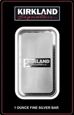 Costco Kirkland Signature 1 Ounce Oz Fine Silver Bar Sealed In Assay