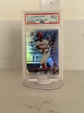 Jo Adell 2017 1st Bowman PSA 10 Chrome Refractor