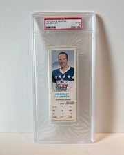 1970 LES BINKLEY DAD'S COOKIES PITTSBURGH PENGUINS PSA MINT 9