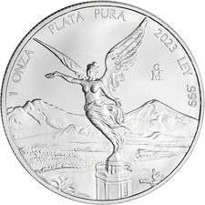 2023 Mexico Silver Libertad 1 oz 1 Onza - BU