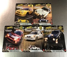 HOT WHEELS PREMIUM 2026  CULTURE THRILL CLIMBERS ( SET OF 5 ) MITSUBISHI LANCIA