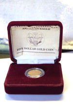 American Eagle Five Dollar Gold Coin 1990
