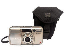 Olympus Infinity Zoom 80 Quartz Date 35mm Point & Shoot Film Camera 38-80mm AF