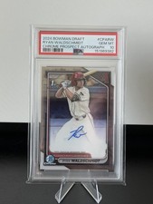 Ryan Waldschmidt 2024 1st Bowman Chrome Auto PSA 10