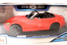 Maisto Honda S2000 1:18 Diecast Car Special Edition NIB Red