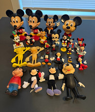 Disney Mickey Mouse & Minnie Mouse Figurine Lot Assorted Disney Characters
