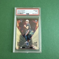 2024 Panini Phoenix Rookie Rising Drake Maye #RRDME PSA 9