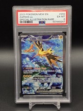 Pokemon Zapdos ex 202/165 Sv: Scarlet & Violet 151 Holo PSA 6