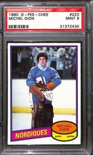 1980 O-Pee-Chee #223 Michel Dion PSA 9 Mint 31372430 