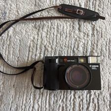 Canon AF35ML Super Sure Shot 35mm Film Camera f/1.9 40mm Lens Untested