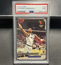 1993 Fleer Ultra #305 Anfernee Hardaway Rookie Basketball Card PSA 9 Mint
