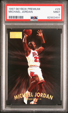 1997 SKYBOX PREMIUM MICHAEL JORDAN  #29 PSA 9 MINT
