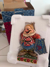 Disney Traditions Jim Shore Bashful Dwarf Figurine 4" Snow White Disney