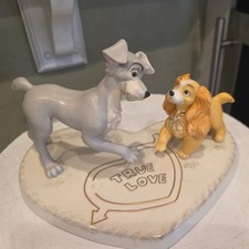 Lenox Walt Disney Showcase Collection Lady And The Tramp  true Love