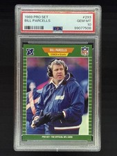 Bill Parcells 1989 Pro Set PSA 10