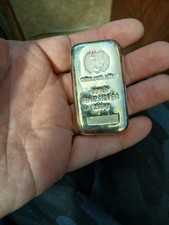 Germania Mint 250 Gram .999 Fine Silver Bar - Sealed - Premium Poured Bullion
