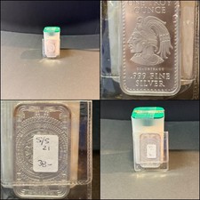 1 oz. Golden State Mint Silver Bar Aztec Calendar .999 Fine [31]