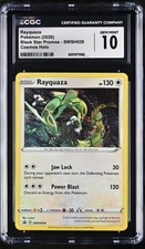 Pokemon TCG Rayquaza Black Star Promos SWSH029 Cosmos Holo CGC Gem Mint 10