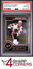 2014 O-PEE-CHEE PLATINUM #49 JONATHAN TOEWS BLACKHAWKS POP 1 PSA 10