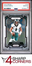 2023 PANINI PRIZM #244 JALEN HURTS POP 6 PSA 10