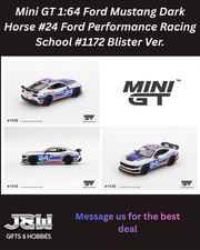 Mini GT Ford Mustang Dark Horse #24 Ford Performance Racing School #1172 1/64