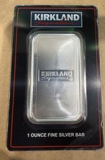 Kirkland Signature 1 oz .9999 Fine Silver Bar Costco Exclusive - Serial Numbered