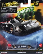 Hot Wheels Premium Car Culture "Hammer Drop" Mazda 787B  1:64 Diecast Car