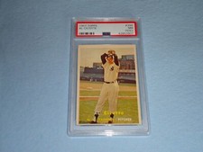 1957 Topps Baseball Card Al Cicotte # 398 PSA Grade Graded 7 (OC) NM 42853907