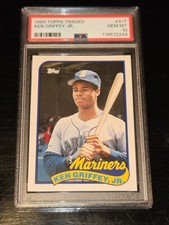 1989 Topps Traded Baseball Ken Griffey Jr. Rookie! PSA 10 GEM MINT 💎📈🔥