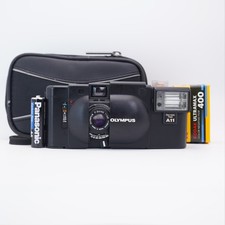 Olympus XA Rangefinder 35mm Film Camera + A11 Flash | Tested | Zuiko Lens 2.8