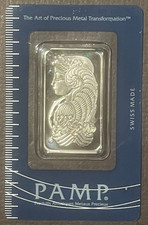 One Ounce PAMP PLATINUM Bar 1 oz bullion Assay # 918977 * 09364