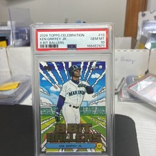 2026 TOPPS MEGA CELEBRATION BOX 8 BIT BALLERS #13 KEN GRIFFEY JR. PSA 10