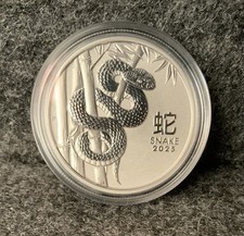 2025 1oz Platinum Australian Lunar Series III “Year Of The Snake” Mint Capsule