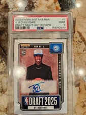 2025 Panini Instant Nba Draft Night - Vj Edgecombe #3 Autograph