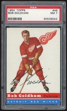 1954 Topps Hockey #46 Bob Goldham PSA 7