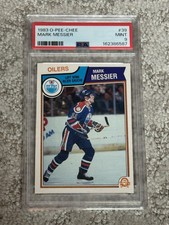 1983 O-PEE-CHEE OPC HOCKEY CARD PSA 9 MARK MESSIER HOF EDMONTON OILERS