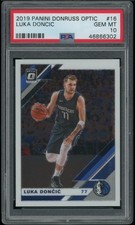 Luka Doncic 2019 Panini Donruss Optic #16 PSA 10