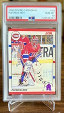 1990 Score Canadian Patrick Roy PSA 10 Pop 14
