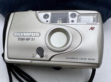 Olympus Trip AF 51 35mm Vintage Film Camera Point & Shoot TESTED