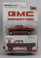 1:64 IXO Models *RED & BLACK* 1980 GMC Sierra K3500 Lifted 4x4 Pickup *NIP*