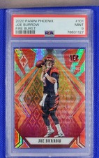 2020 Panini Phoenix - Rookies Joe Burrow #101 Fire Burst (RC) PSA 9