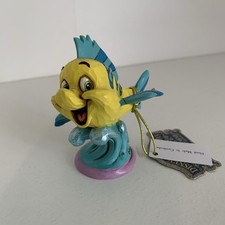 Disney Traditions Flounder Ariel Fish Jim Shore Figurine 6005955 DAMAGED