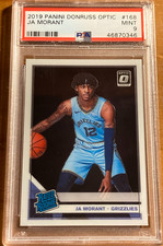 2019-20 Panini Donruss Optic Ja Morant RC Rated Rookie #168 PSA 9 MINT Grizzlies