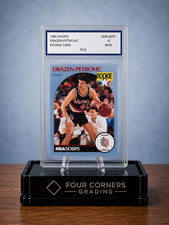 1990 NBA Hoops #248 Drazen Petrovic RC 10 GEM MINT HOF Rookie Card