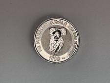 1988 Australia Koala 1/10 oz .9995 Fine Platinum Coin